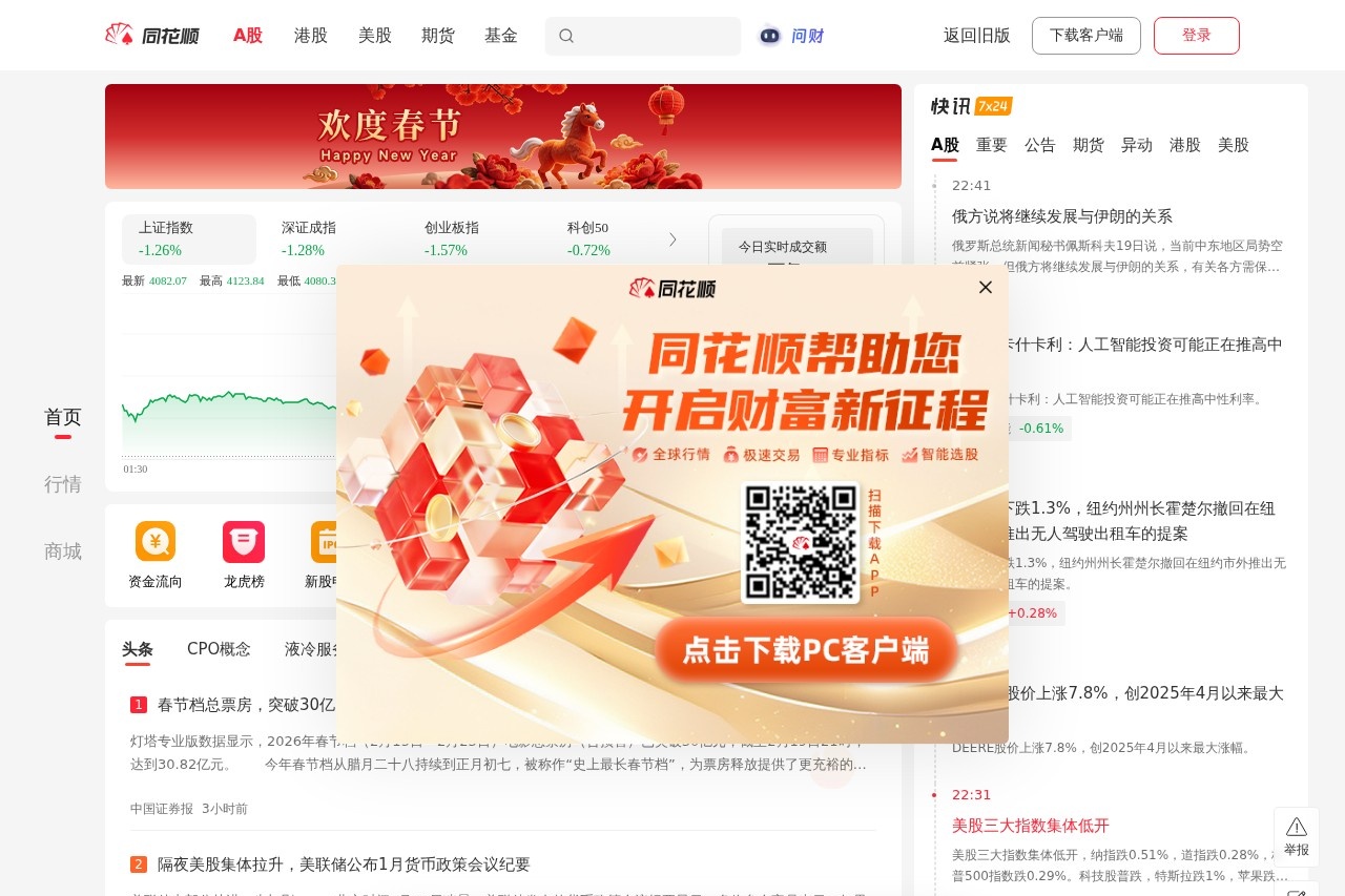 同花顺财经网